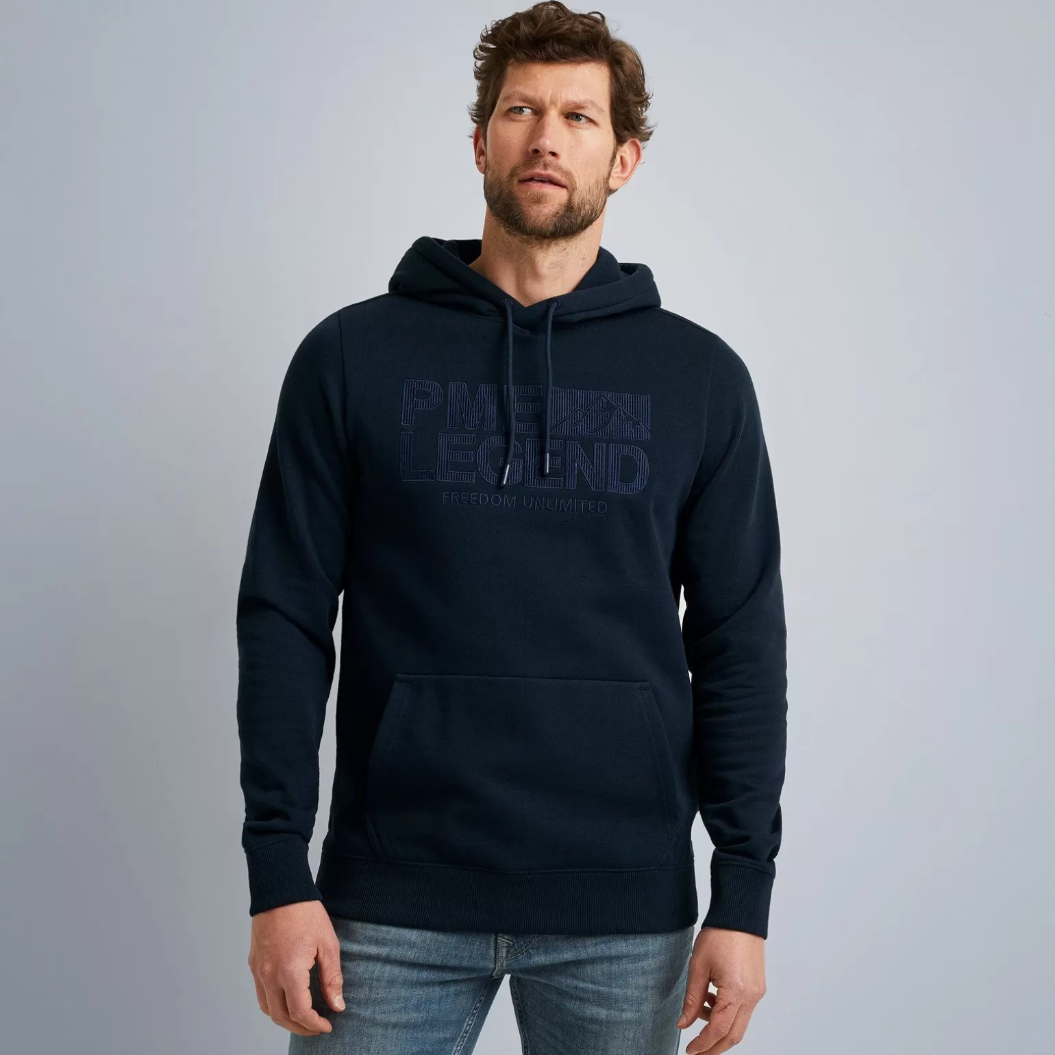 Tops*PME Legend Tops Hoodie In Terry Fabric