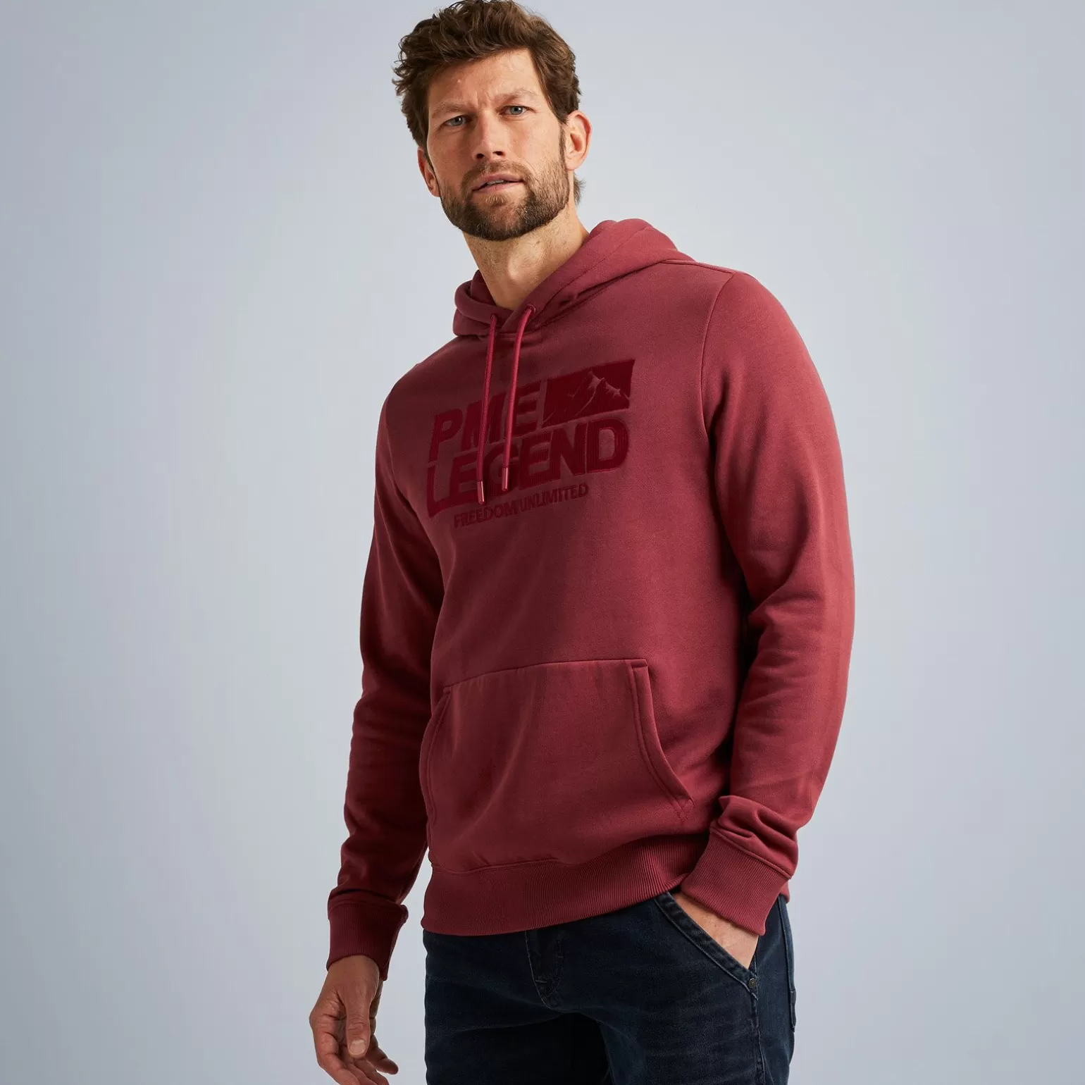 Tops*PME Legend Tops Hoodie In Terry Fabric