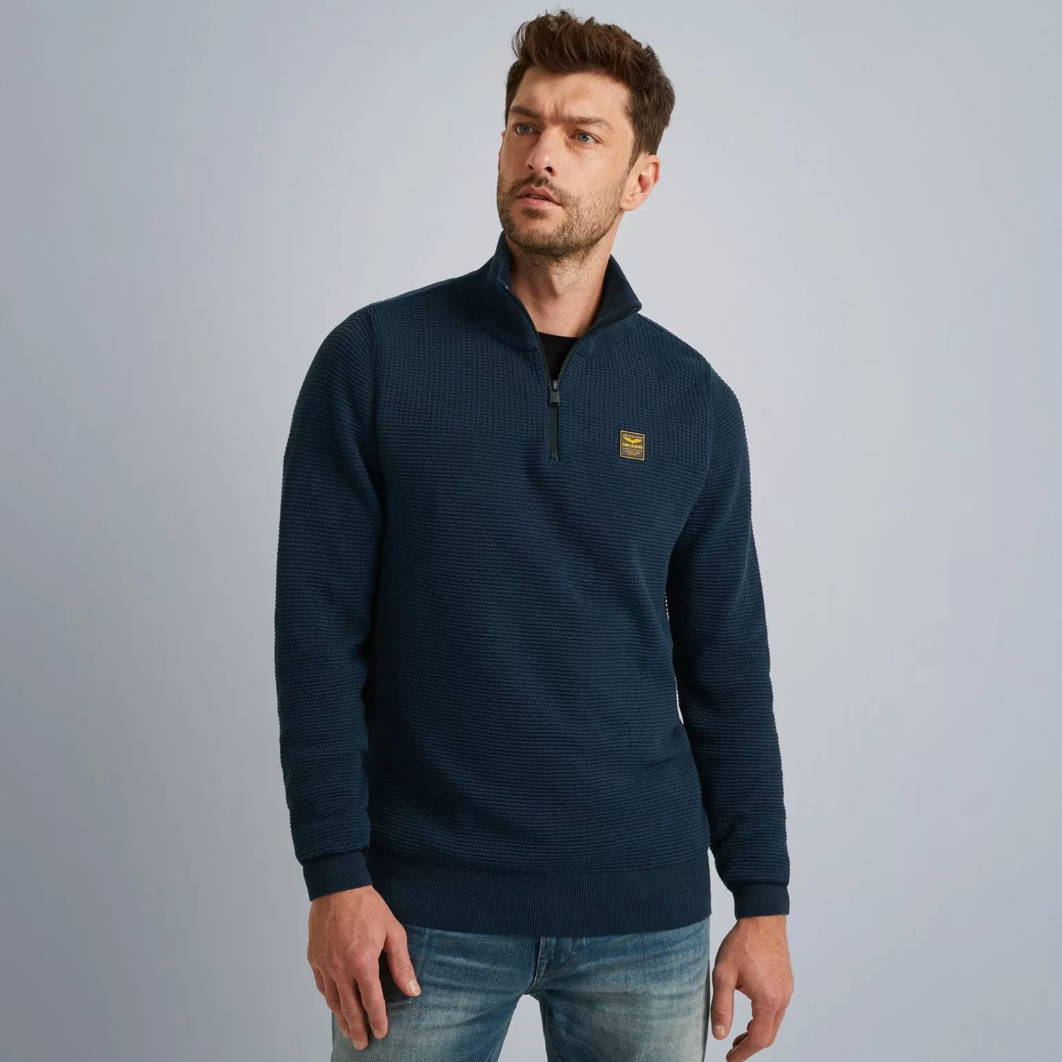 Tops*PME Legend Tops Pullover With Half Zipper